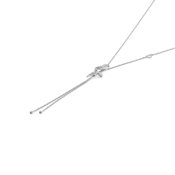 Колье Damiani Eden Белое золото