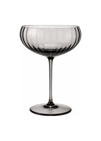 Venini Фужер Venini Bollicine Серый 15х10,8