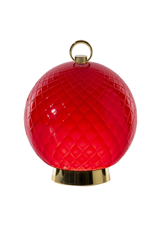 Venini Светильник Venini Balloton Luce Муранское стекло Красный 19х17.5