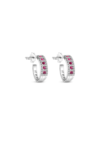 Серьги Damiani Belle Epoque Белое золото
