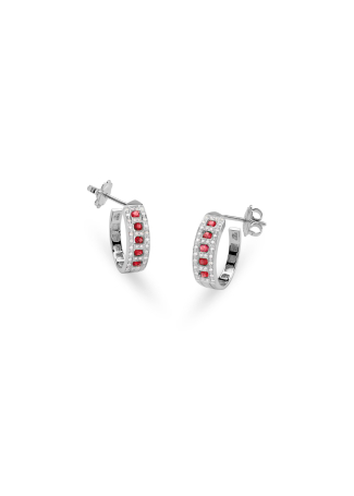 Серьги Damiani Belle Epoque Белое золото