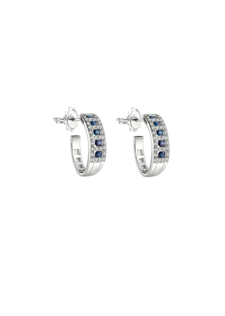 Серьги Damiani Belle Epoque Белое золото