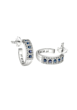 Серьги Damiani Belle Epoque Белое золото