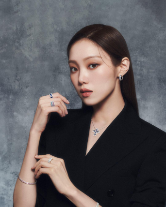 Серьги Damiani Belle Epoque Белое золото