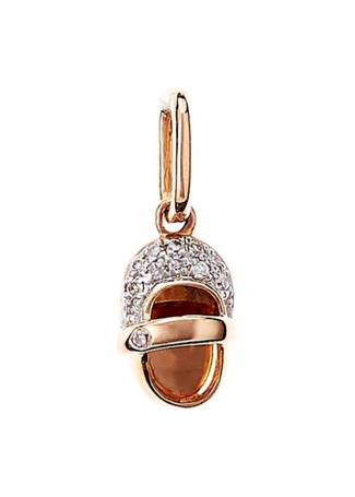 Серьги Bee Goddess Eye Light Розовое золото