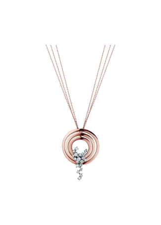 Колье Damiani Sophia Розовое золото