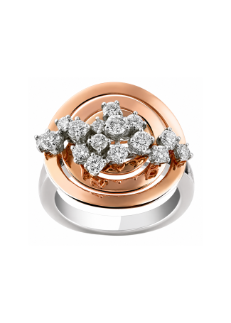 Кольцо Damiani Sophia Розовое золото