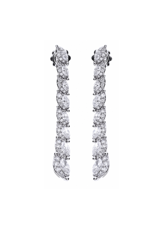 Сырға Damiani Emozioni d Ақ алтын, Сары алтын