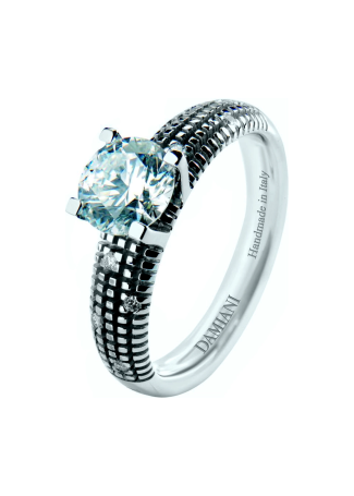 Кольцо Damiani Metropolitan Белое золото