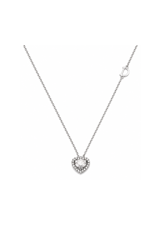 Колье Damiani Classic- Forme Белое золото