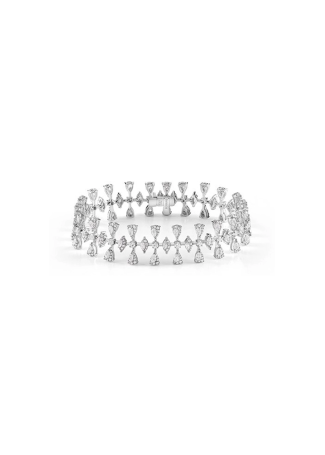 Білезік Damiani Emozioni d Ақ алтын