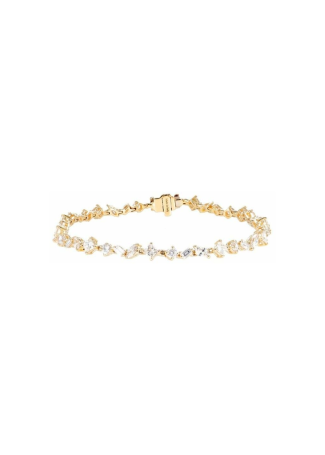 Білезік Damiani Fantasy Cut Қызғылт алтын