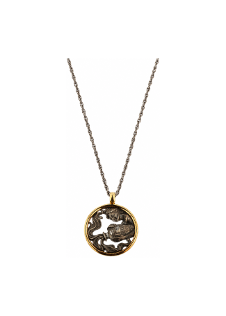 Колье CarreraYCarrera Zodiac Желтое золото