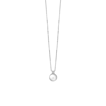 Колье Damiani Le Perle Белое золото
