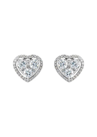 Earrings Crivelli Studs crv White Gold, Yellow Gold