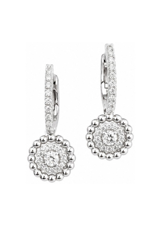 Earrings Crivelli Design White Gold, Yellow Gold