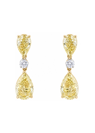 Earrings Crivelli Solitaire crv White Gold, Yellow Gold