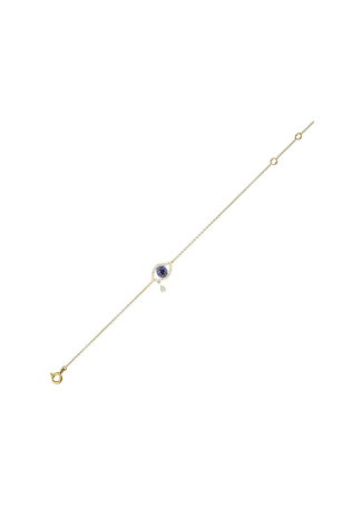 Браслет Crivelli Chain bracelet Желтое золото