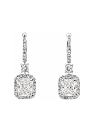 Earrings Crivelli Solitaire crv White Gold, Yellow Gold