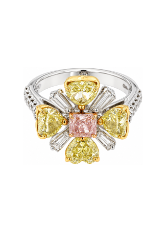 Серьги RF Studs Розовое золото