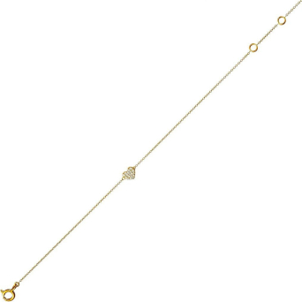 Браслет Crivelli Chain bracelet Желтое золото