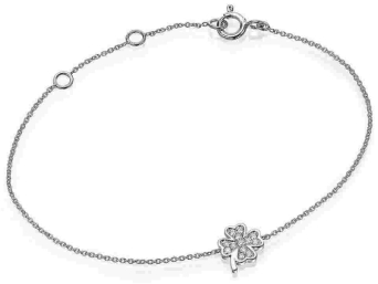 Браслет Crivelli Chain bracelet Белое золото