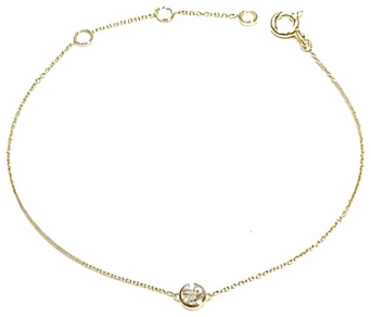 Браслет Crivelli Chain bracelet Желтое золото