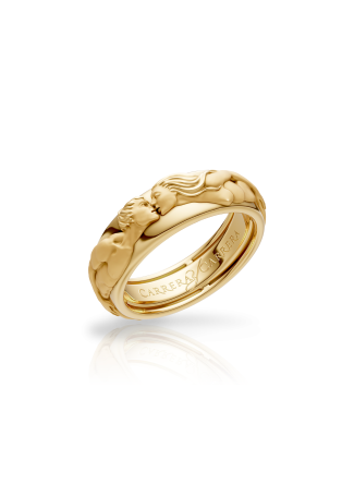 Кольцо Carrera New Promesa Желтое золото