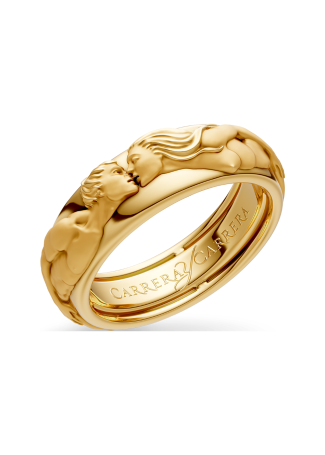 Кольцо CarreraYCarrera New Promesa Желтое золото