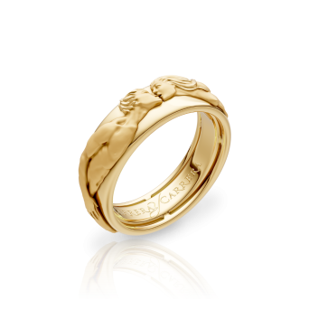 Кольцо Carrera New Promesa Желтое золото