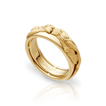 Кольцо Carrera New Promesa Желтое золото