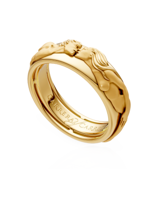 Кольцо CarreraYCarrera New Promesa Желтое золото