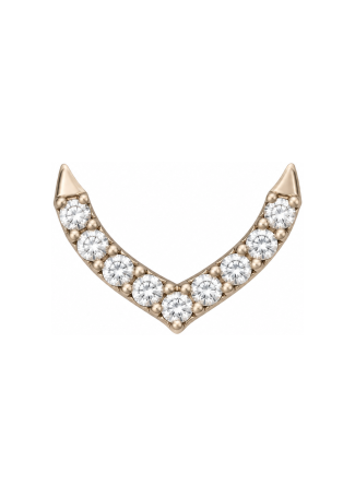 Кафф RF Body Jewelry Розовое золото