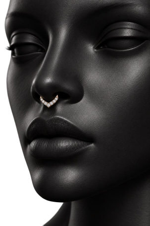 Cuff RF Body Jewelry Rose Gold