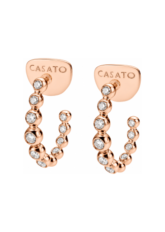 Серьги Casato Boutique Розовое золото