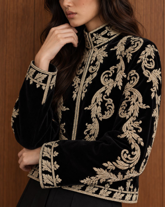 Пиджак Zardozi Takshila Couture Бархат