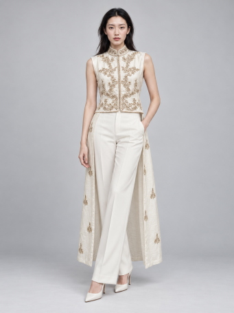 Жилет Zardozi Takshila Couture Бархат