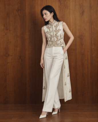 Жилет Zardozi Takshila Couture Бархат