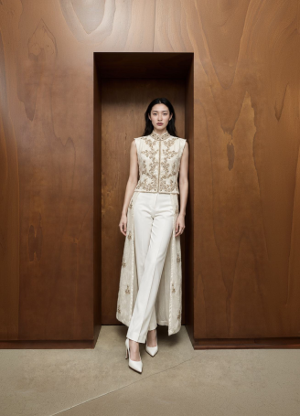 Жилет Zardozi Takshila Couture Бархат