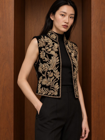 Жилет Zardozi Takshila Couture Бархат