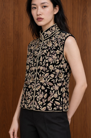 Жилет Zardozi Takshila Couture Бархат