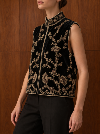 Vest Zardozi Takshila Couture
