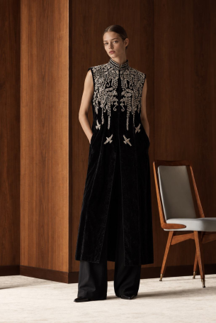Жилет Zardozi Takshila Couture Бархат