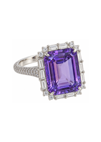 Кольцо Damiani Special classic Белое золото