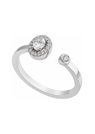 Ring RF Myriad White Gold