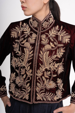 Пиджак Zardozi Takshila Couture Бархат