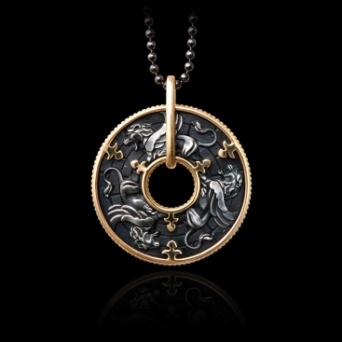 Алқа CarreraYCarrera Babylon Cinta Big Сары алтын