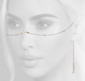 Body Chain RF Body Jewelry Розовое золото