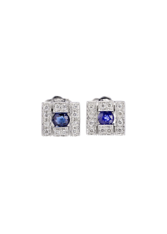 Серьги Damiani Belle Epoque Белое золото