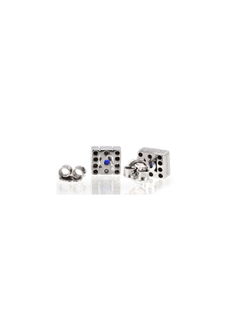 Серьги Damiani Belle Epoque Белое золото